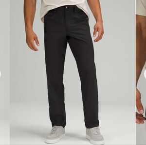 Lululemon athletica men's ABC Pant Classic 38x29" *Warpstreme Black like new